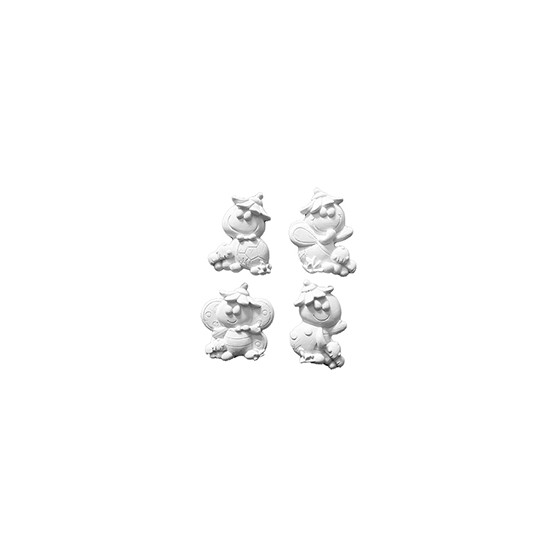 Stampi per gessetti profumati animaletti Pr247 cm. 4.5 cad.