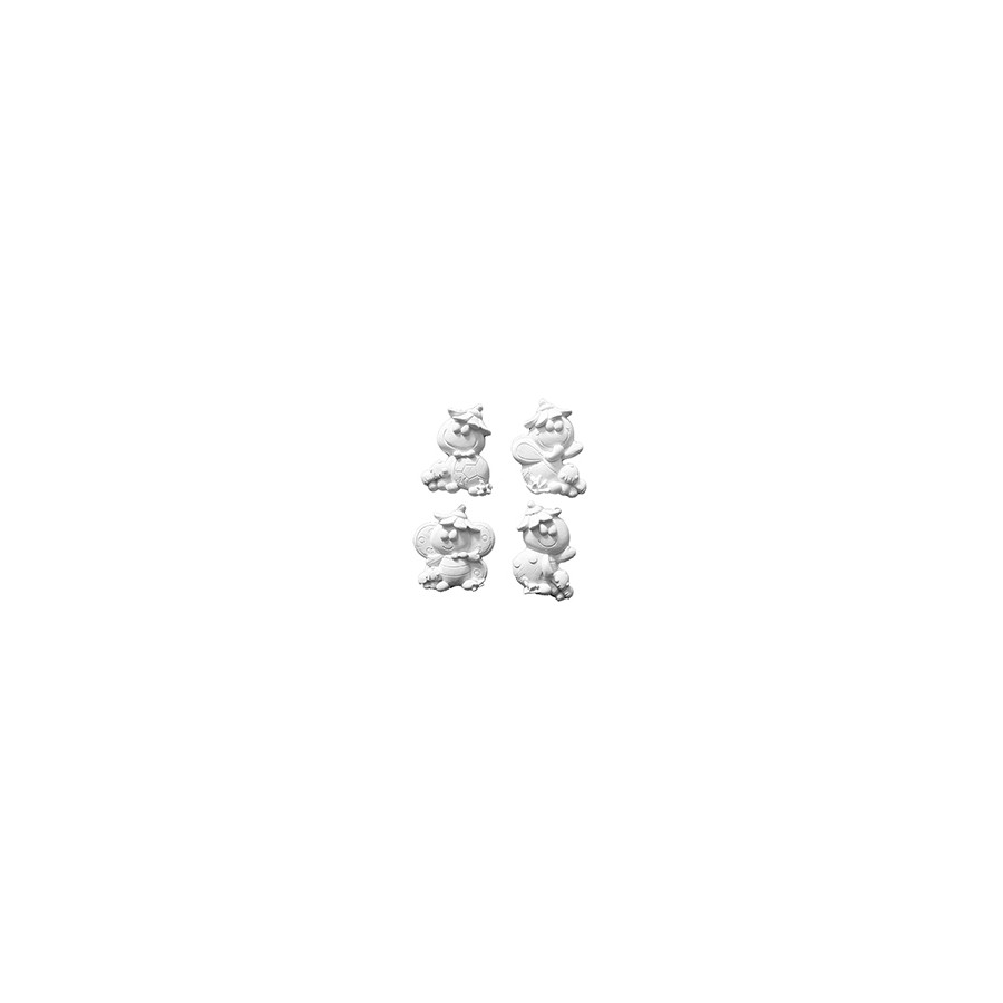 Stampi per gessetti profumati animaletti Pr247 cm. 4.5 cad.