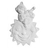 Stampo in gomma per il gesso Bambina sul sole P227 cm. 8