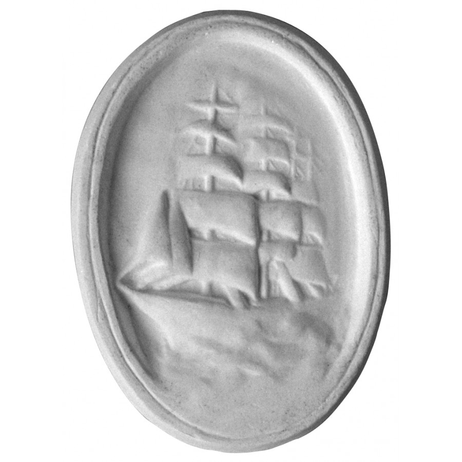 Stampo in gomma barca Pr 2 cm.12