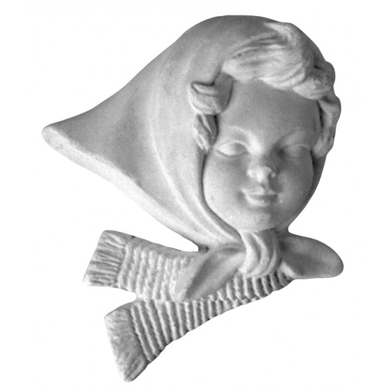 Stampo in gomma bambina Pr 47 cm.13