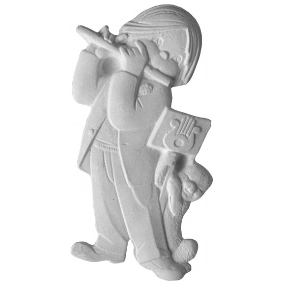 Stampo in gomma musicista Pr 115 cm.17