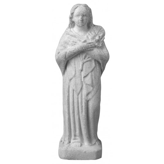 Stampo in gomma madonna S2 cm.10