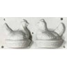 Stampo in plastica Gallinella nﾰ3