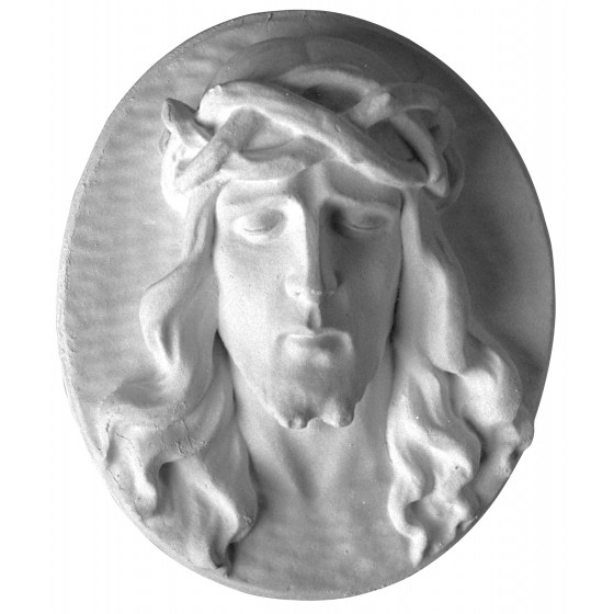 Stampo in gomma volto di cristo P4 cm.17.5