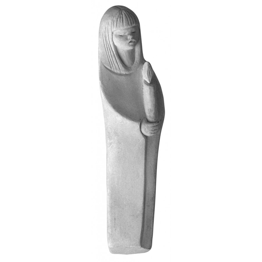 Stampo in gomma bambina con candela P 154 cm.15.5