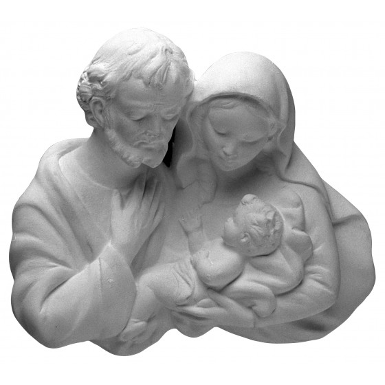 Stampo in gomma Sacra Famiglia P 49 cm.18