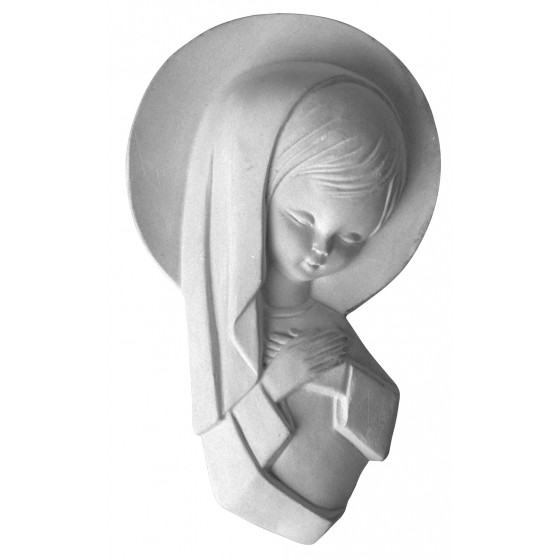 Stampo in gomma madonna P 66 cm.17.5