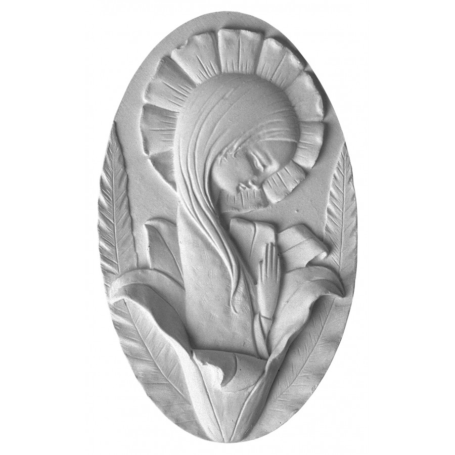 Stampo in gomma madonna P 93 cm.20