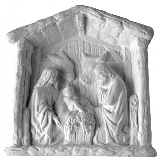 Stampo in gomma presepe con capanna T 139 cm.22