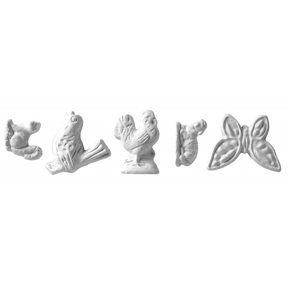 Stampo in gomma animali Pr 158 cm.5.5cad.