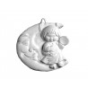 Stampo in gomma bambina con luna P 215 cm.7