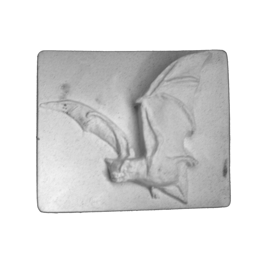 Stampo in gomma pipistrello Pr 213 cm.7.5*9