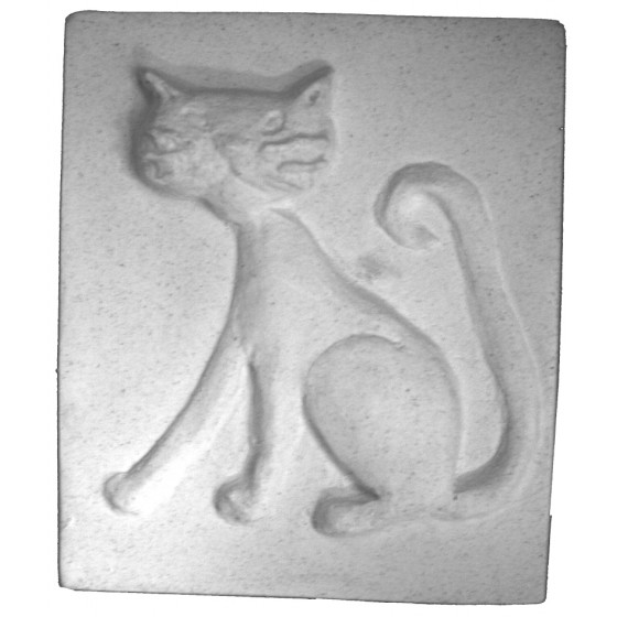 Stampo in gomma gatto Pr 215 cm.9*7.5