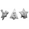 Stampo in gomma per il gesso angeli P 221